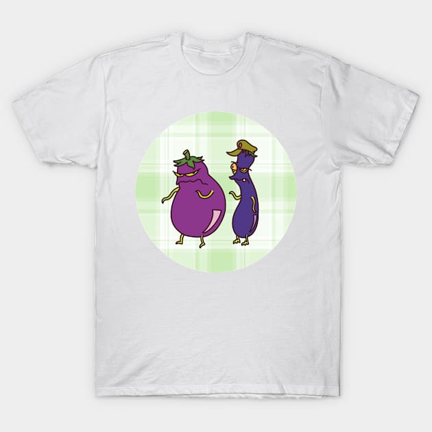 Evil Eggplants T-Shirt by VinylPatch